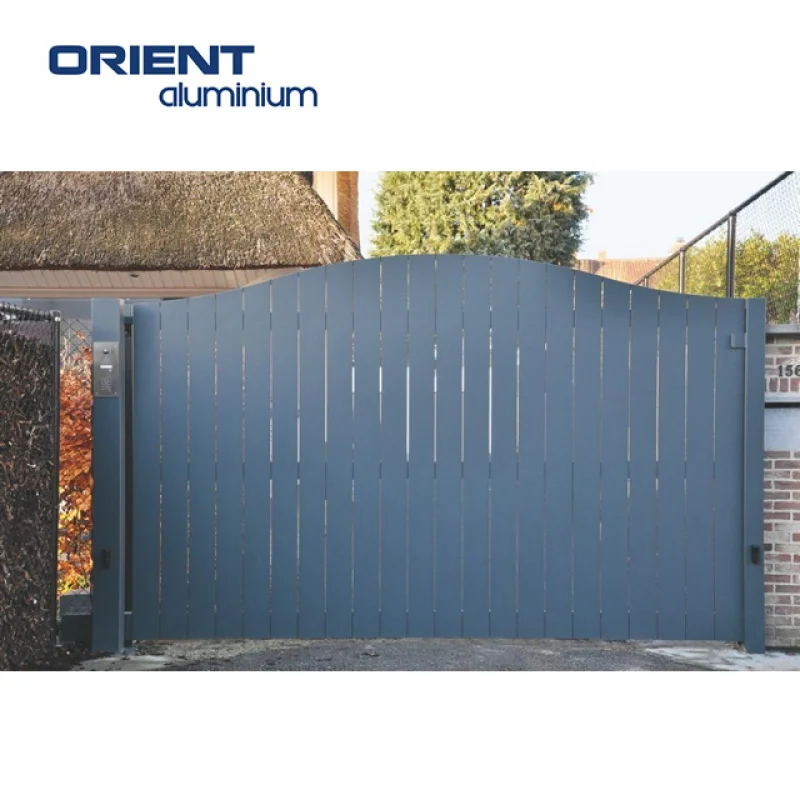 custom.New Listing Automatic Fencing Gate Security Automatic Sliding Gate Home Folding Gate Design