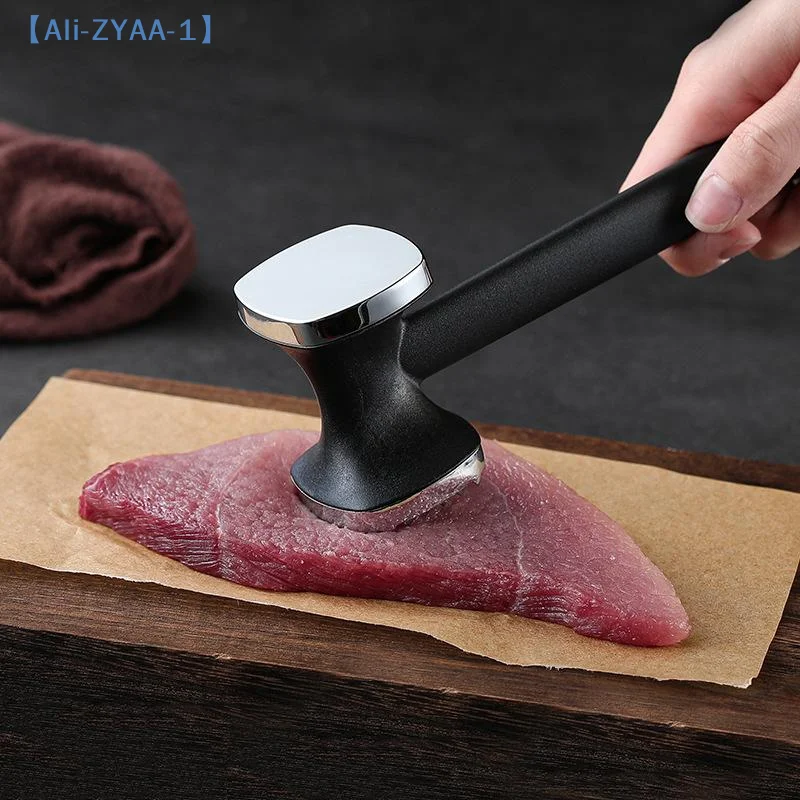 Heavy-duty Kitchen Meat Mallet With Rubber Handle And Alloy Hammer Head For Easy Pounding And Tenderizing Of Meat【ZYAA-1】