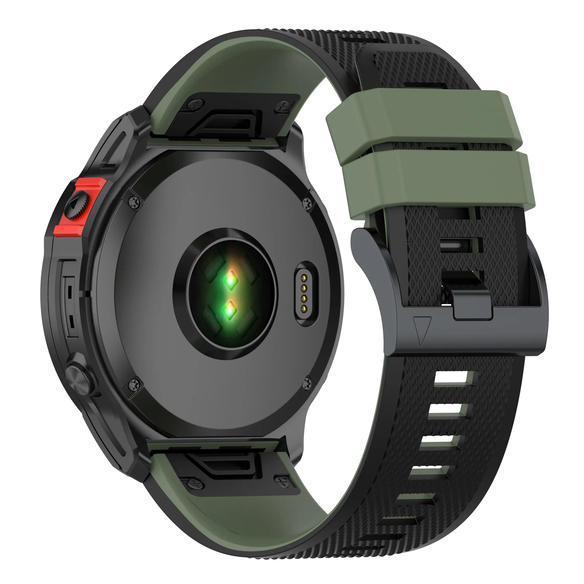22mm 26mm Silikon Schnell verschluss band für Garmin Fenix8 51mm 47mm 7x6x5xplus Abstieg mk2 mk2i Enduro Instinkt 2s Tactix Delta