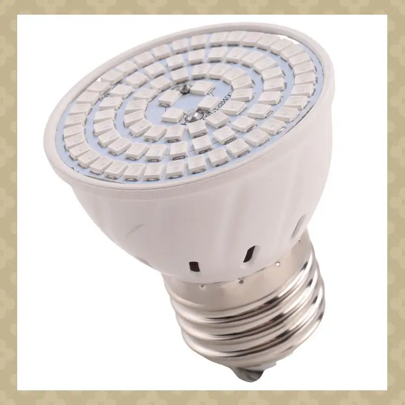 

AB45 2X E27 80 Leds Plant Grow Lamp LED Full Spectrum Growth Bulbs Seedling Flower Phyto Lamp For Indoor Hydroponic Plants