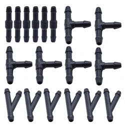 18pcs Car Wiper Spray Pipe Joint  Nozzle for Citroen c3 c4 c5 saxo xsara grand picasso c4l c5 xantia 2 1 berlingo c1 c2 jum