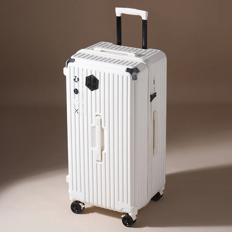 Oversized capacity suitcase student pull rod box 28 \