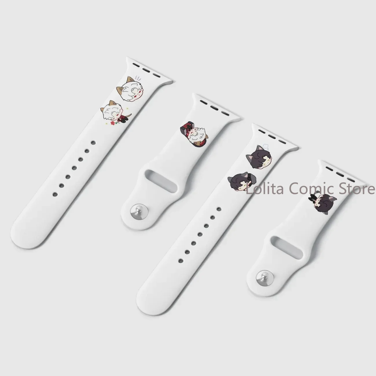 Anime Love and Deepspace Caleb Zayne Xavier Sylus cosplay  Bracelet Strap watch strap iWatch  40mm 41mm 42mm 45mm 46mm 49mm - view 2