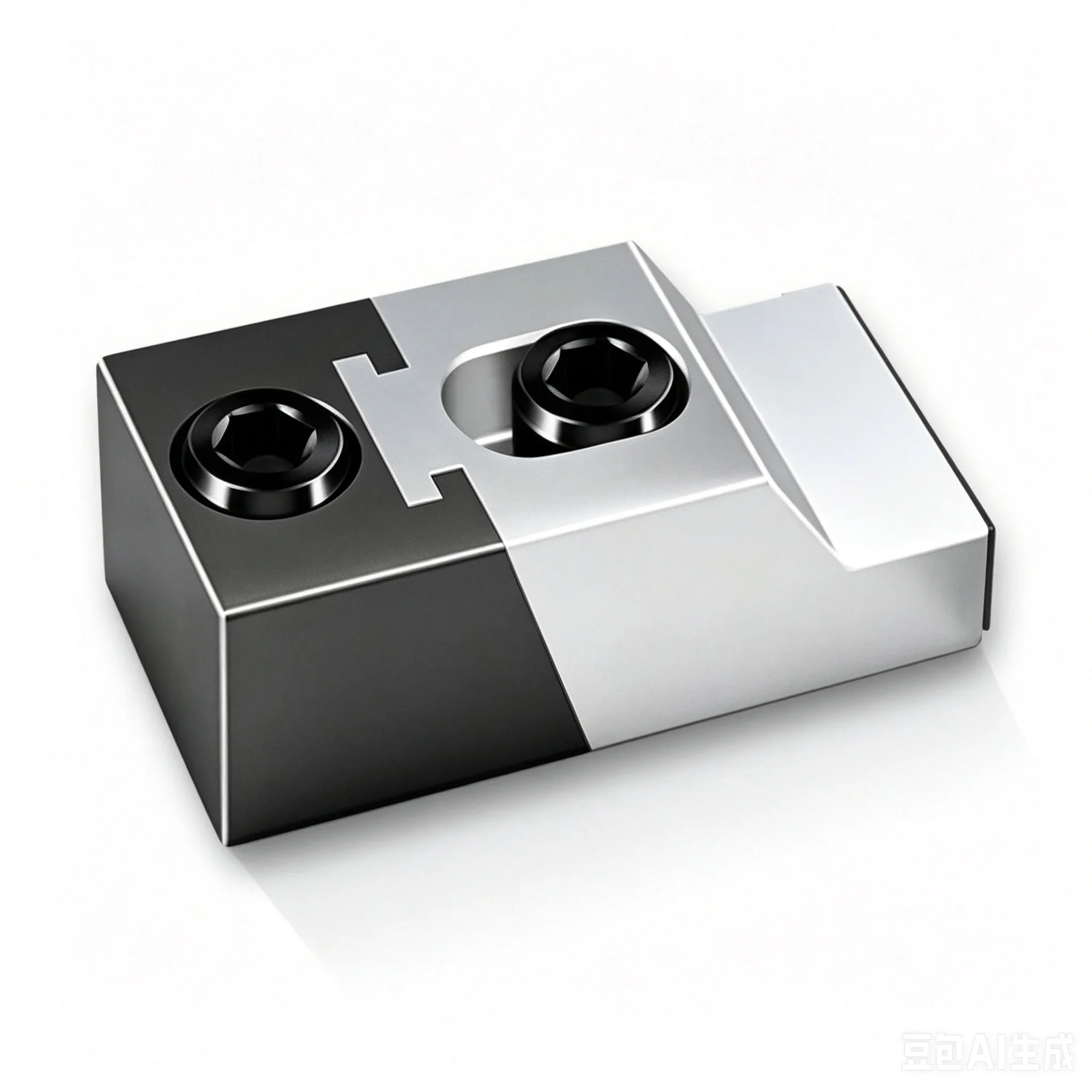 Pneumatic One-way T-shaped Precision Carving Machine T-shaped Clamping Side Top Mold Heavy Cutting CNC Anti Warping OK Fixture