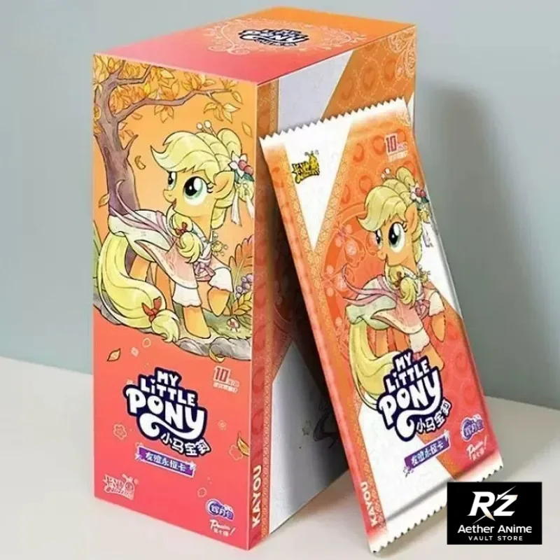 KAYOU Official My Little Pony Twilight Sparkle Pack Series 7 Collectible Card Cartoon Pinkie Pie Card Anime Merchandise