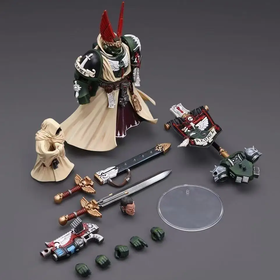 JOYTOY 1/18 Action Figure 40K Dark Angels Supreme Grand Master Azrael Anime Model Speelgoed