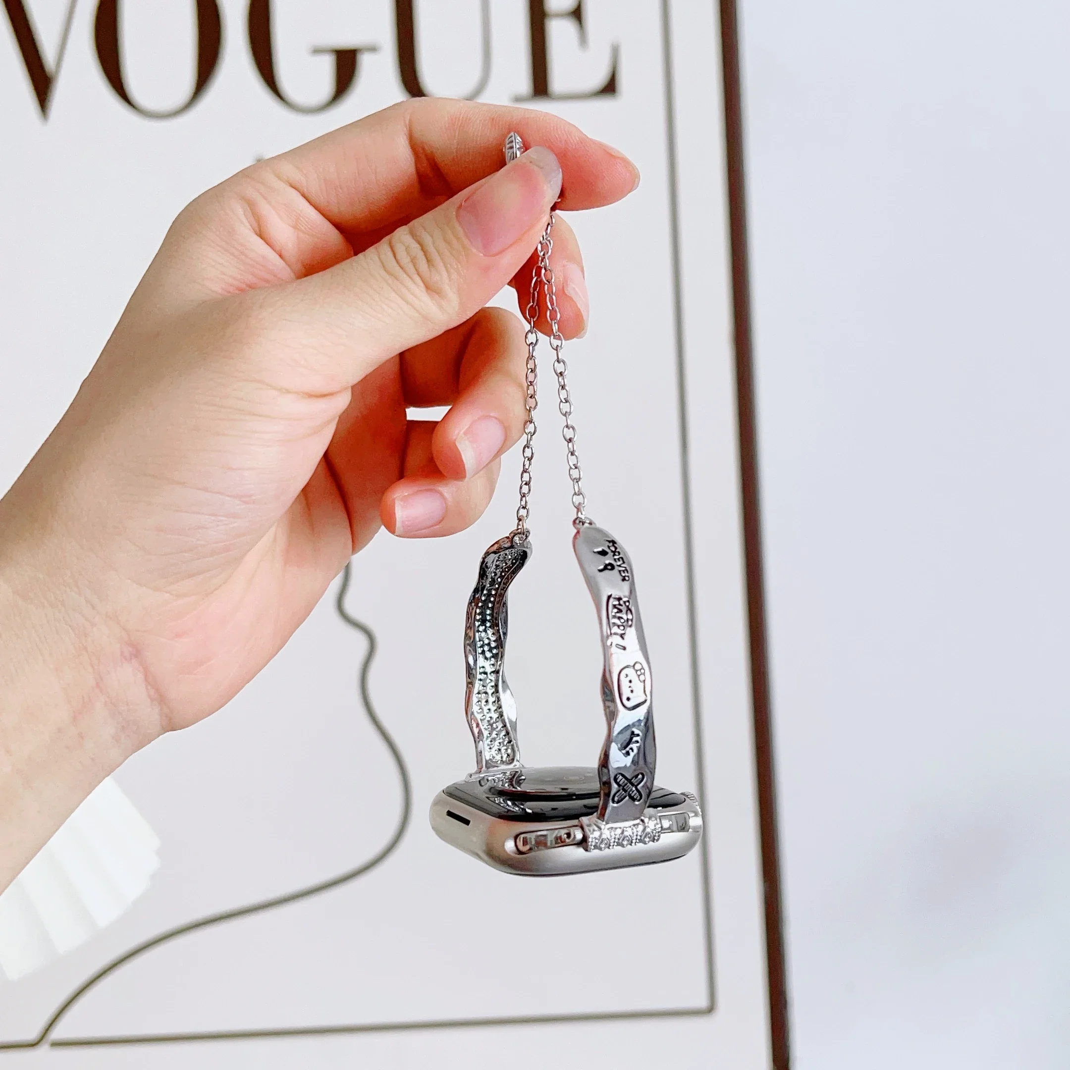 ممتاز جديد الكرتون سوار لساعة أبل ربط الفرقة سلسلة 10/9/8/7/6/5/4 SE 40 مللي متر 41 مللي متر 42 مللي متر 44 مللي متر 45 مللي متر 46 مللي متر 49 مللي متر حزام