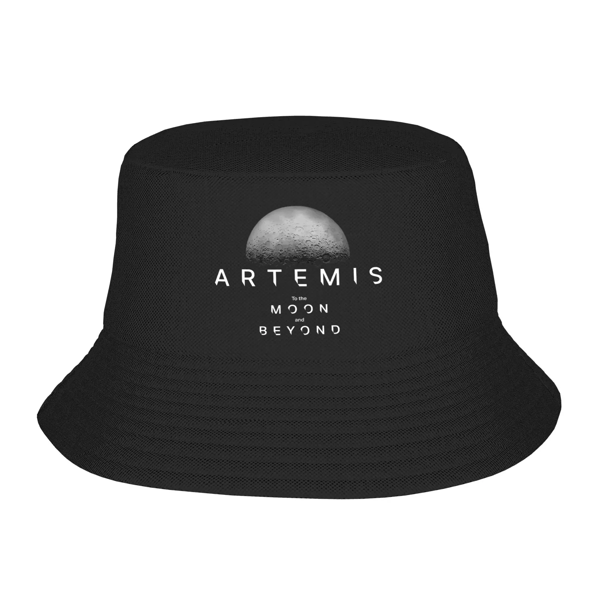 Artemis 1 Launch Mission to The Moon and Beyond Bucket Hat Outdoor für Unisex, lässiger Fischer-Sonnenschutzhut, faltbare Grafik-Kappe