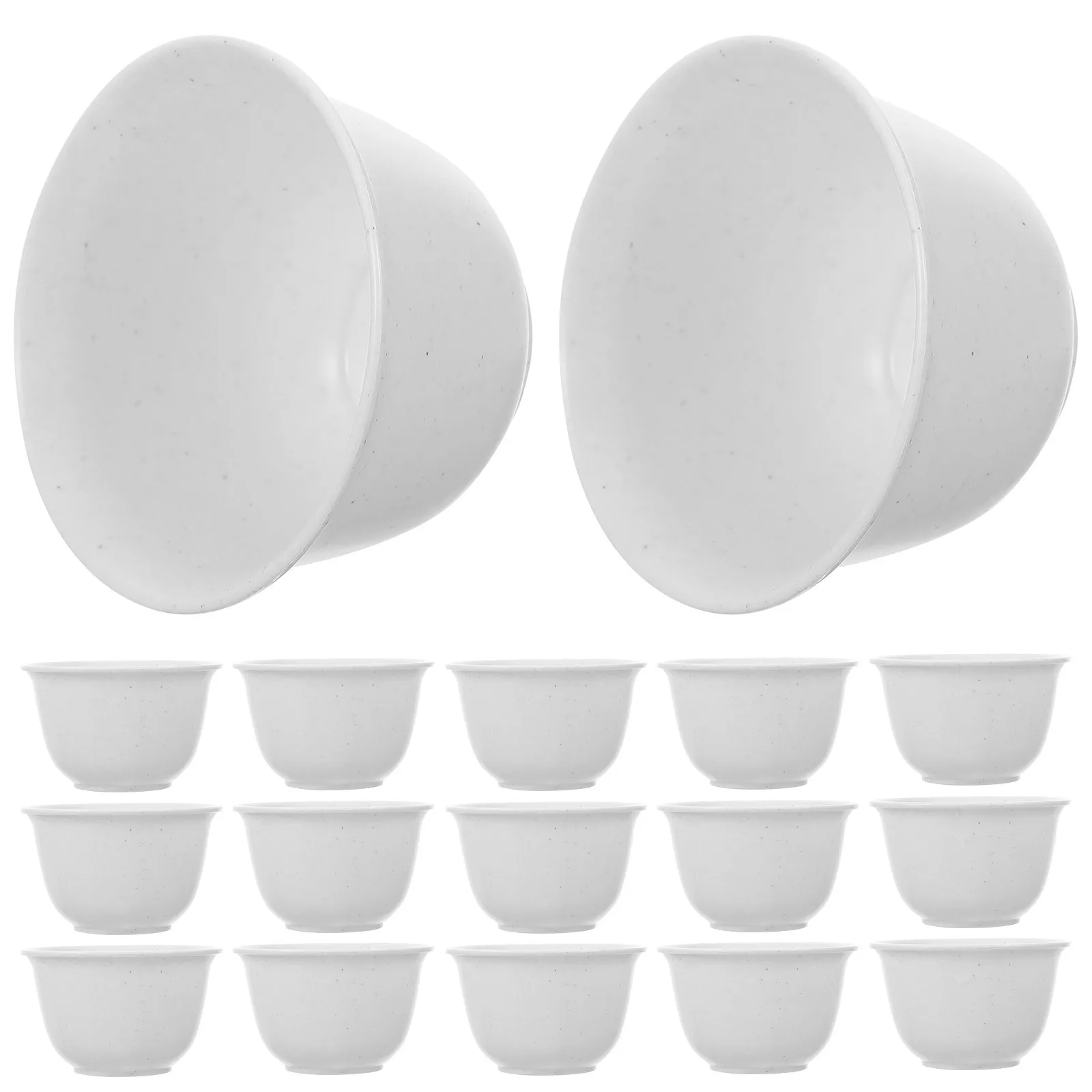 

48Pcs Chinese Style Tea Bowl Thickened Texture Longevity and Reliability Traditional Teacup for Gatherings 60ml