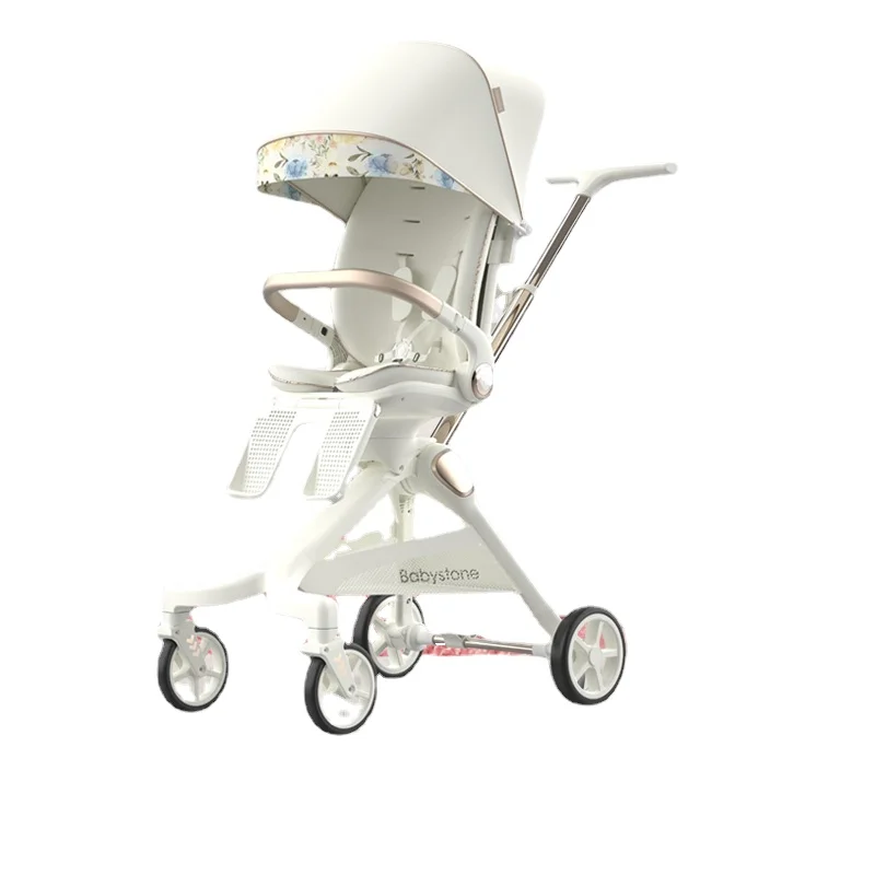 

HXL Walk the Children Fantstic Product Stroller Can Sit and Lie Baby Stroller Lightweight Folding