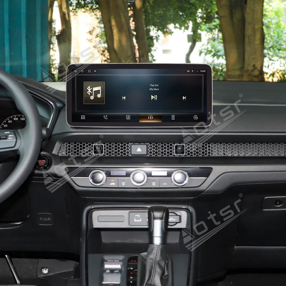12.3 inch For Honda CR-V 2023 to 2026 Car auto carplay Android 14 Radio Multimedia Player GPS navigation touch screen Head Unit