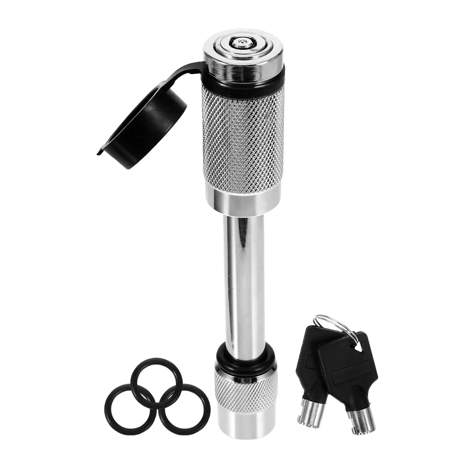 

1Set Receiver Lock Kit Corrosion Resistant Steel Hitch Pin Lock for Car Supplies Parts Tow Equipment Trailer