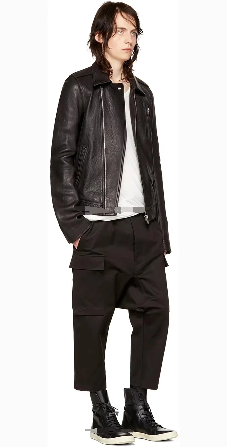 New Trend Men's Hair Stylist Fashion Personality Hip-hop Casual Plus Size Harem Pants Menswear High Street Jogger Sweatpants