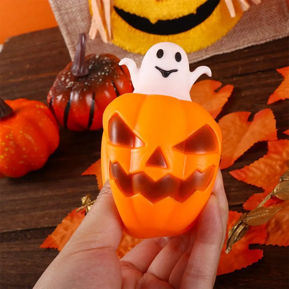 Funny For Women Men Anti Stress Kids Toys Ghost DIY Home Supplies Halloween Party Decorations Decompression Toys Squeeze Ball