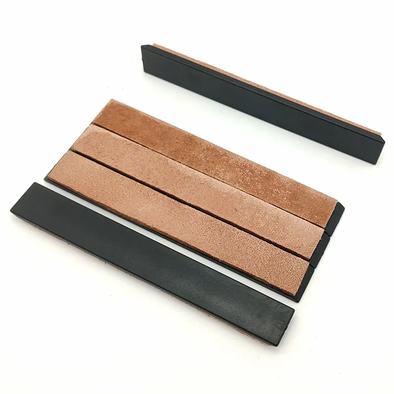 Sharpening leather plastic base leather knife sharpening strop knife sharpener whetstone sharpening stone