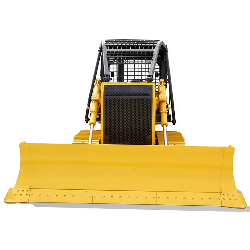 Powerful Excavator Portable Digger Machines Construction Vehicle for Digging with Bulldozer Plate