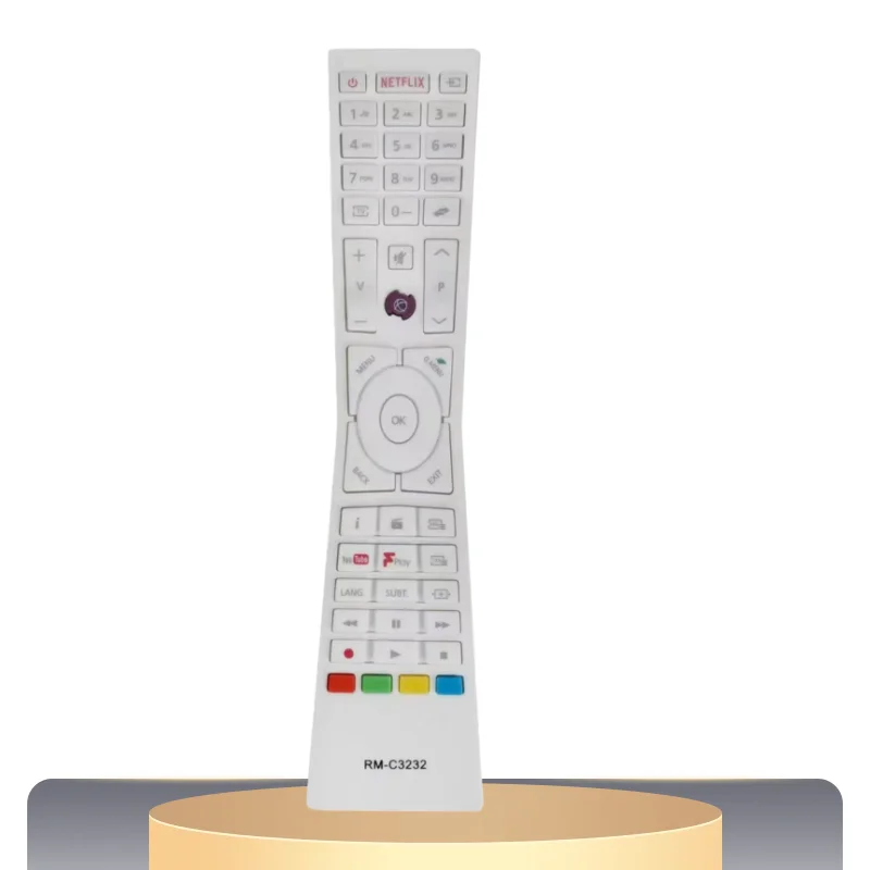 

RM-C3232 Universal Remote Control for JVC TV Models LT-32C671 LT-49C770 LT-32C670 LT-24C680 - Replacement Battery-Powered IR Con