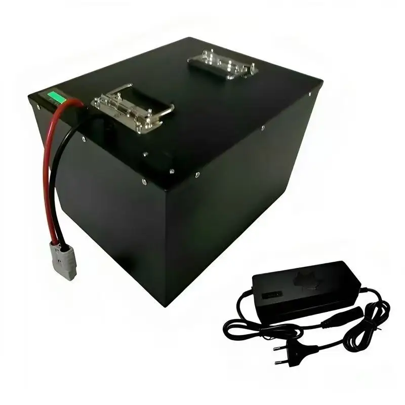 48V LiFePO4 Battery 50Ah-300Ah, BMS protected high capacity lithium battery. Fit 5KW 10KW solar system, electric vehicle, RV out