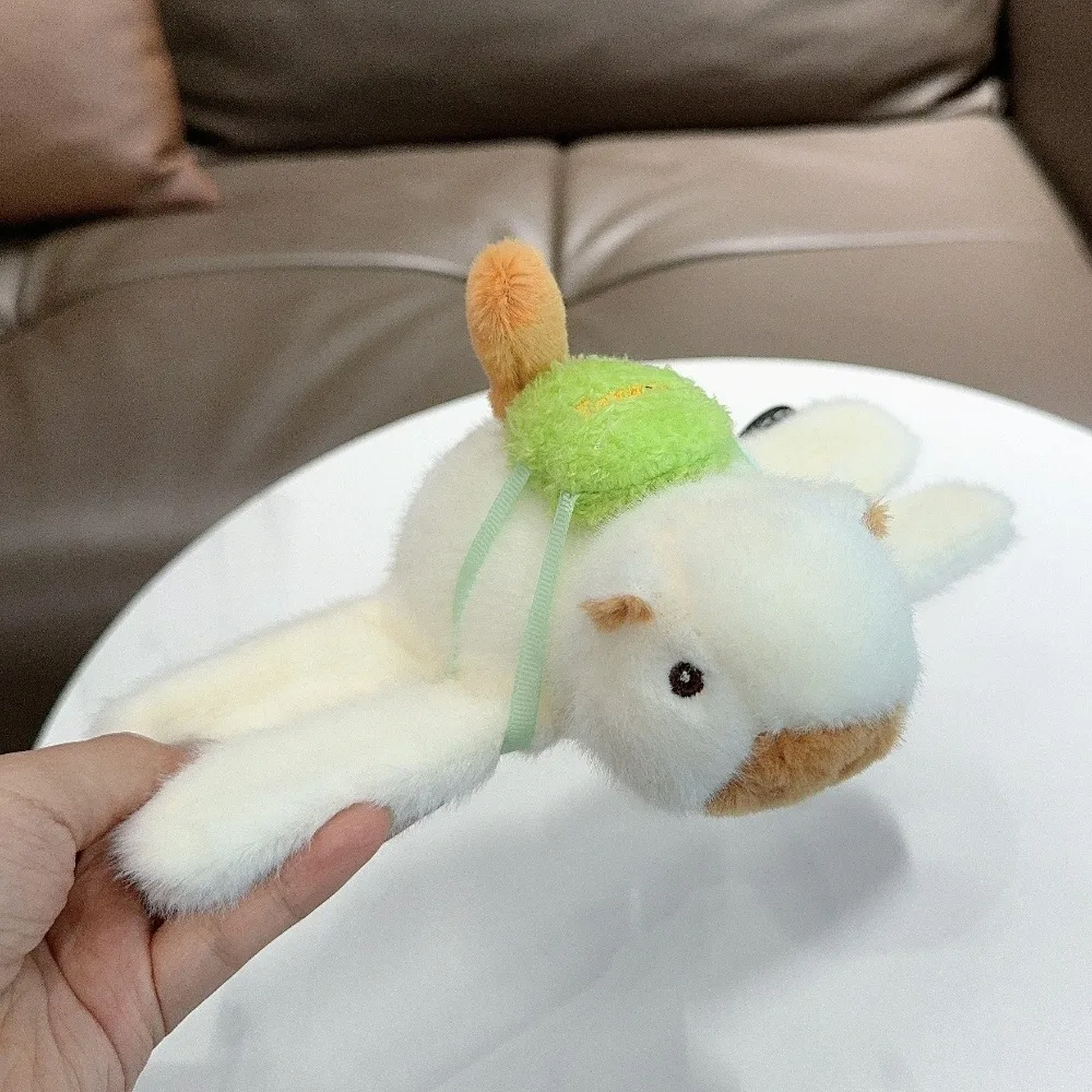 

Capybara Rodent Slap Bracelet Series Wagging Tail Rotatable Plush Doll Slap Bracelet Soft Simulation Capybara Plush Wrist Band
