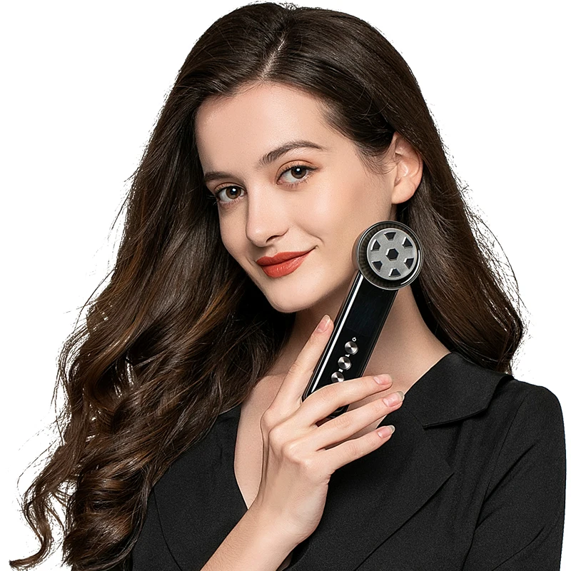 Fabricante de dispositivos de beleza recarregável para uso doméstico Mini Ems Lifting Cooling Dispositivo de beleza para rosto e pescoço