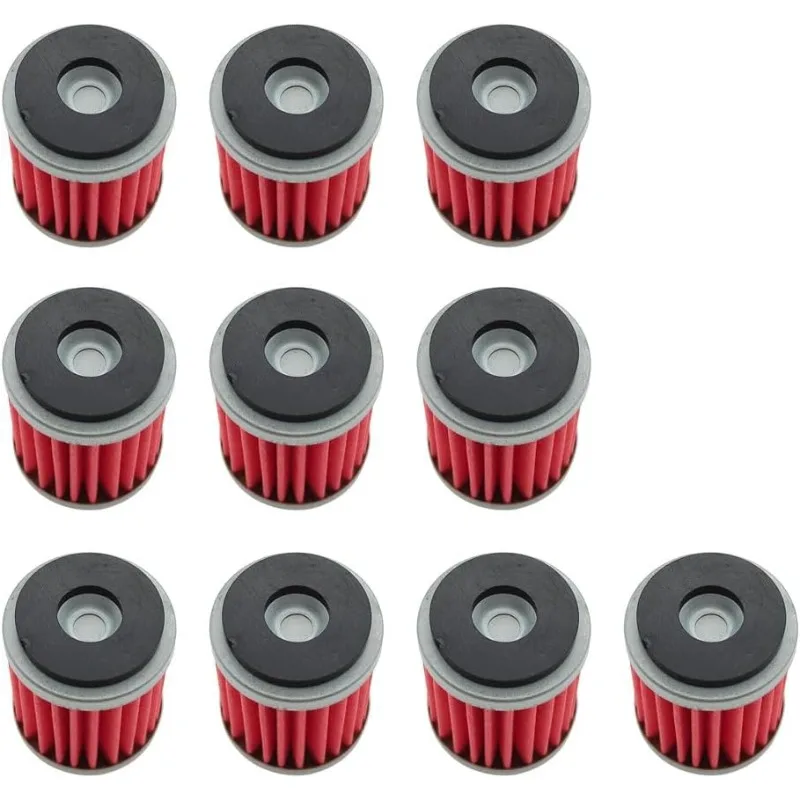 10 filtros de aceite HF140 de repuesto para Yamaha YZ250F WR250F YFZ450 YZ450F YFZ450R YFZ450W YFZ450X 2004-2017 Raptor 250 YFM250 20