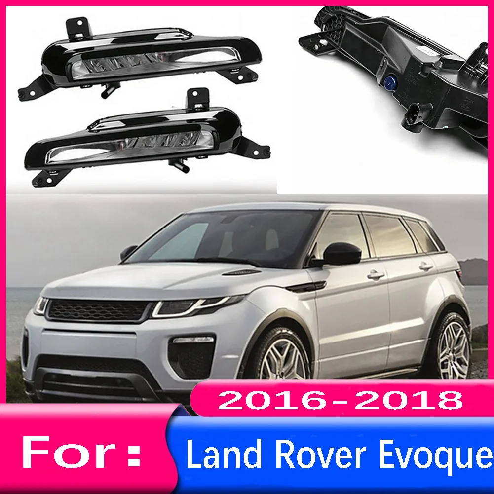 

Car Front fog lamps fog lights headlights headlight DRL fog lamp foglights For Land Rover Range Rover Evoque 2015 2016 2017 2018