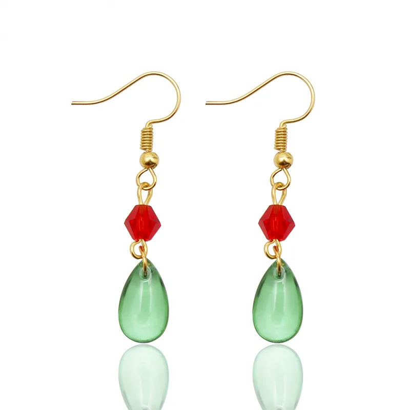 قلعة عواء متحركة قلادة أنيمي ، سلسلة الكريستال قطرة ماء الترقوة ، اكسسوارات تأثيري ، هدايا المشجعين