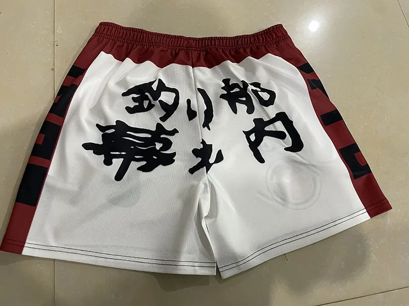 Anime Hajime No Ippo Shorts para homens e mulheres, Mesh Quick Dry, Casual IPPO Gym Shorts, Oversized Fitness Workout, Running, Summer