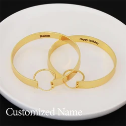 Custom Name Earrings Personalized Hoop Earrings Women's Luxury Earrings High-End Stainless Steel Jewelry Accessories for Girls