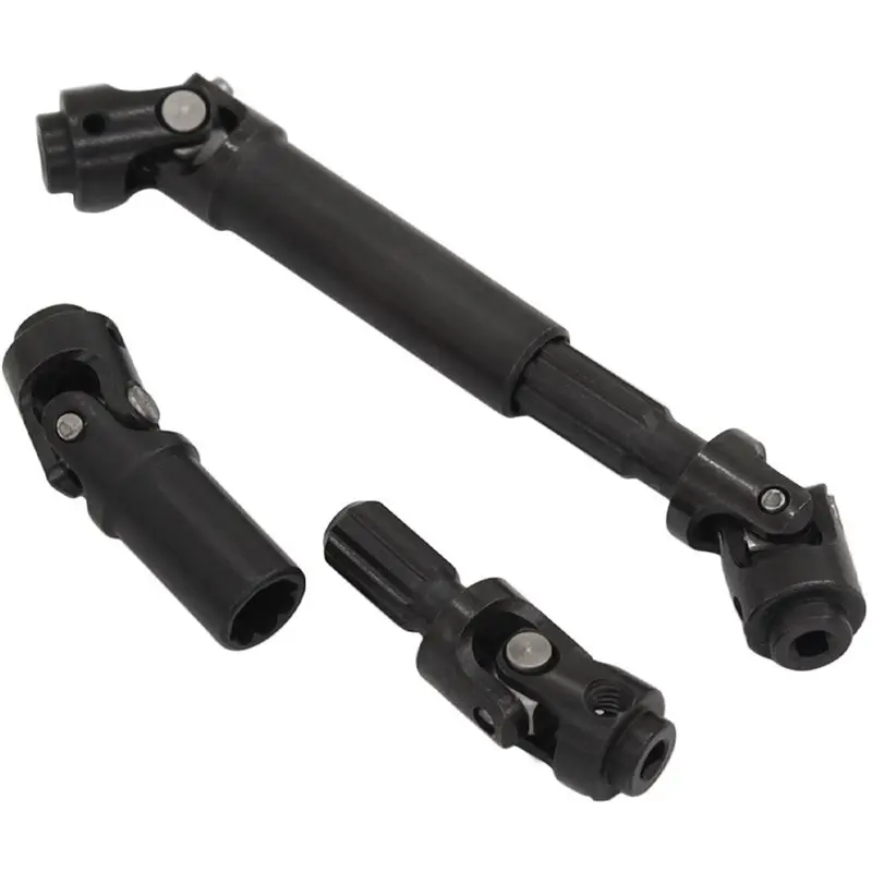 FBIL-For Ford Bronco For Jeep For Wrangler JLU For Axial SCX30 1/30 RC Crawler Upgrade Parts Stainless Steel Drive Shaft