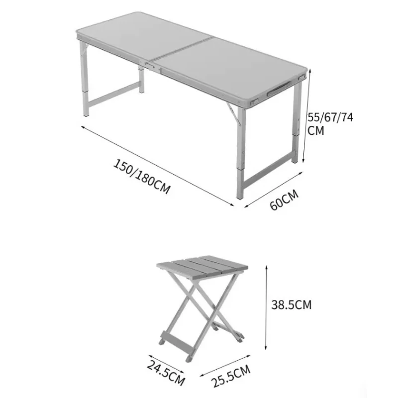 Portable Desk Camp Table Outdoor Seating Cheap Dining Foldable Table Modern Lightweight Mesas Plegables Balcony Furniture
