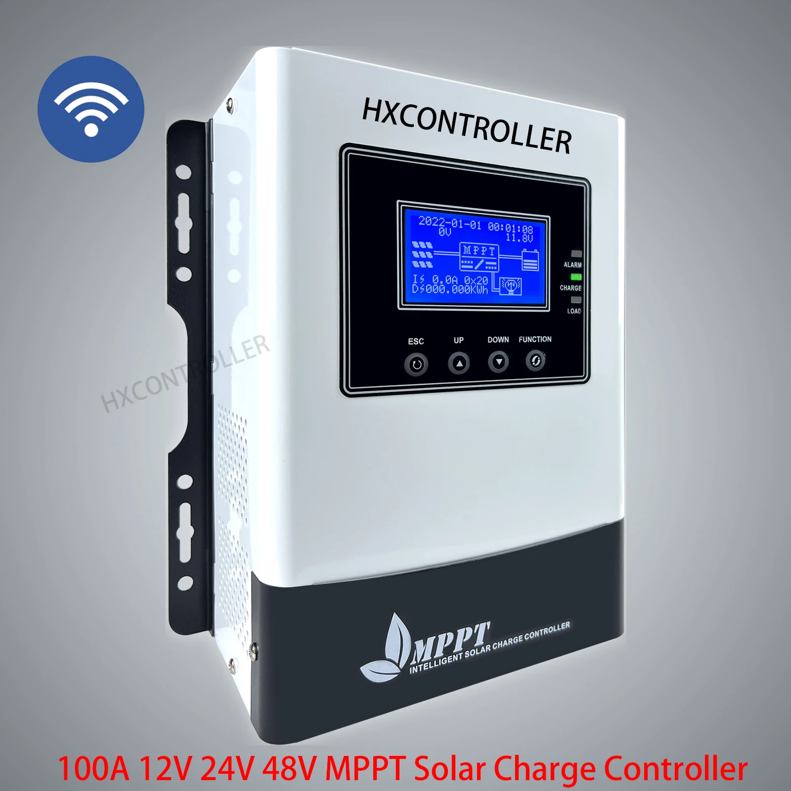 100A 150VDC 4880W MPPT Solar Charge Controller Solar Panel PV Charging Controller Regulator For 12V 24V 48V 96V Lifepo4 Lithium