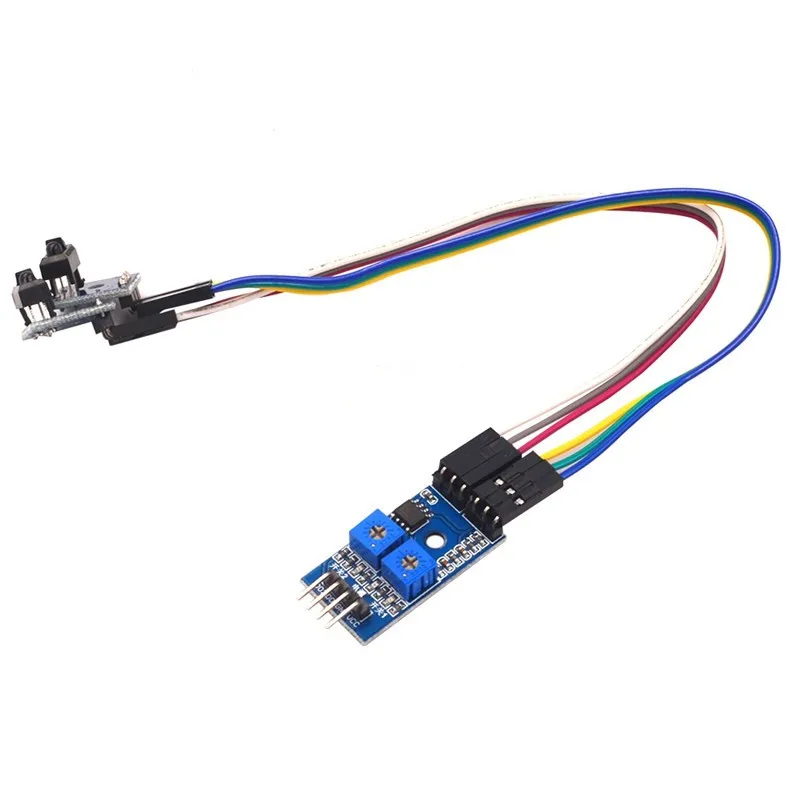 2-way Tracking Sensor Module Black and White Line Photoelectric Detection TCRT5000  Smart Car Dedicated