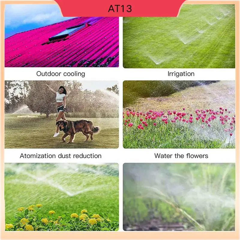 

AT13 150PCS Adjustable Garden Drip Irrigation Misting Nozzle Micro-Flow Dripper Spray Gardening Tools