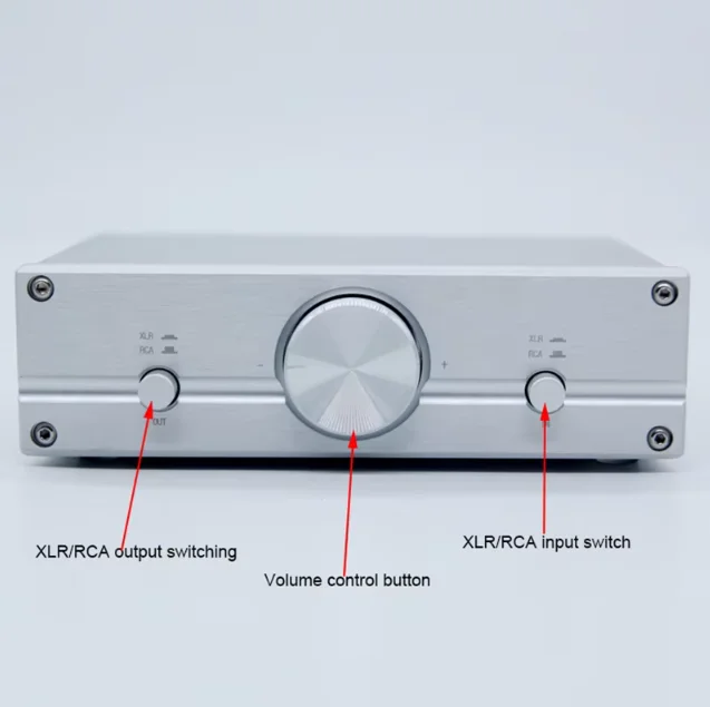 

Weiliang FV2 Fully Balanced Passive Preamp/Volume Controller Home Use Mini Preamplifier