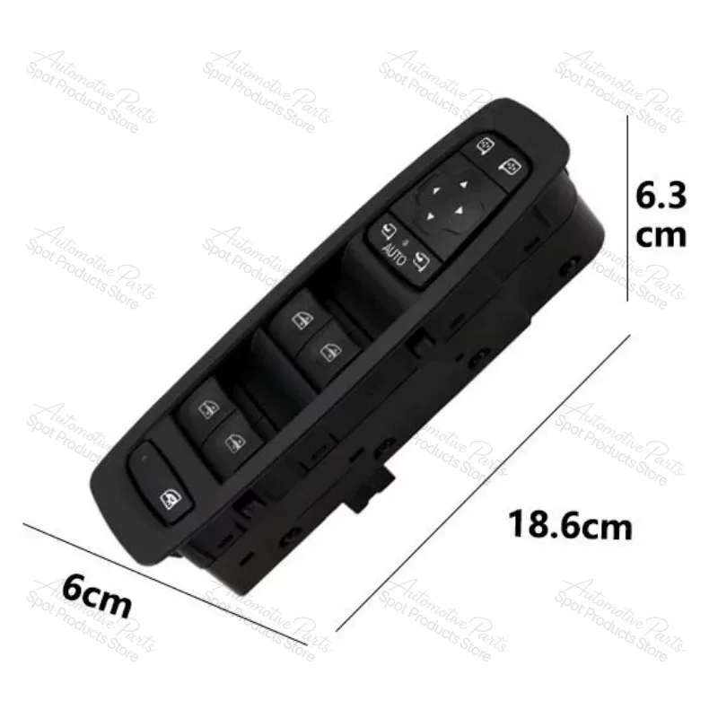 25401-2952R Power Window Master Switch Lifter Button Suitable for Renault Kadjar 2015-2022 Megane LV 2018