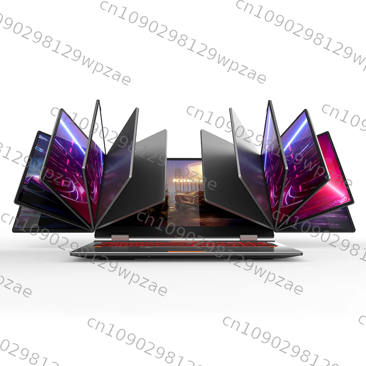 Gaming Laptops PC Triple Screen 3 Screens Laptop Wifi 6 Ethernet LAN Port Int I5 1260P Laptop Computer Gamer