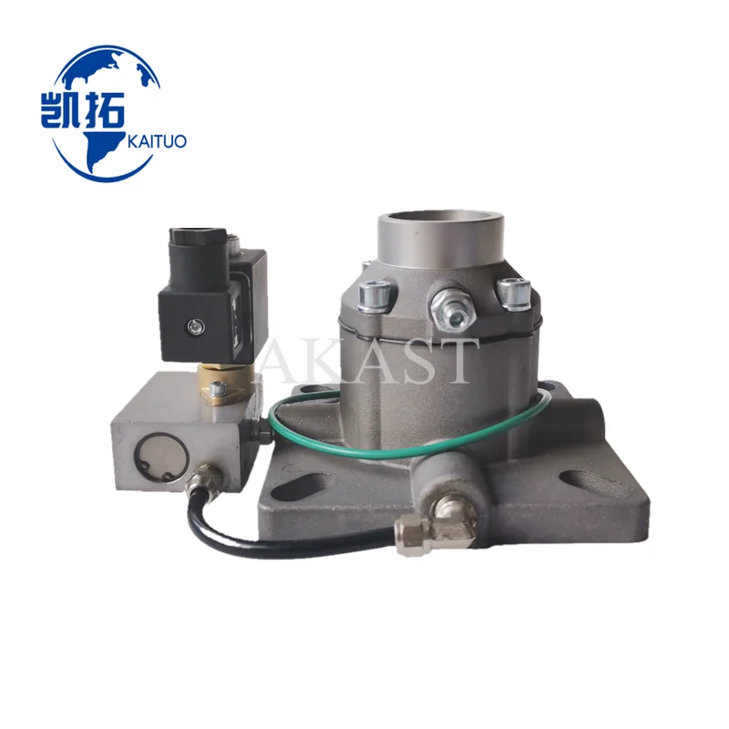 AIV-40J-K (Flange Size:136*136)General Intake Valve Assembly With 220V Solenoid Valve and Module Fits 15KW Screw Air Compressor