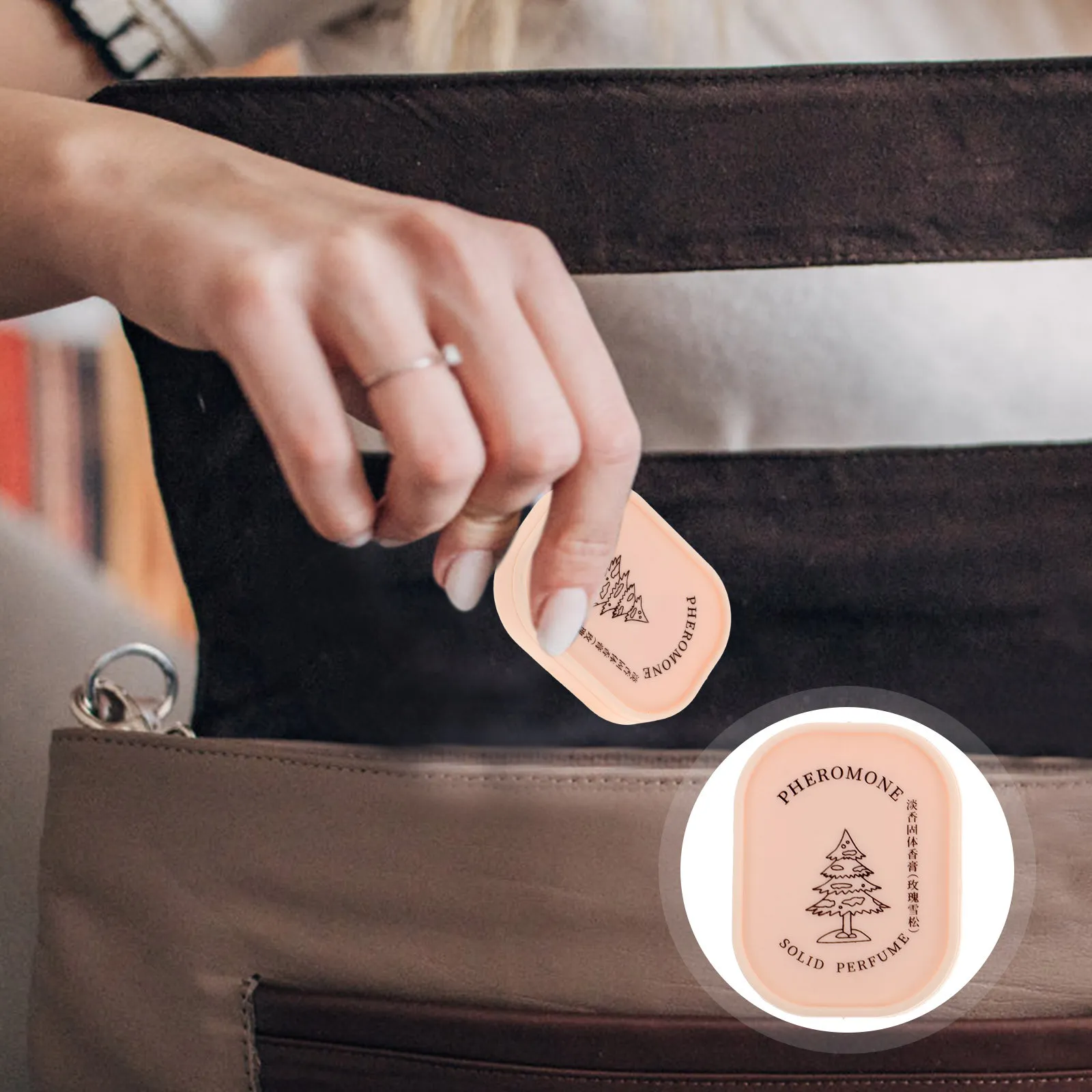 

3pcs Solid Balm Perfume Long Lasting Scent For Women Men Portable Body Fragrance Travel Size Aromatherapy Scent Balm