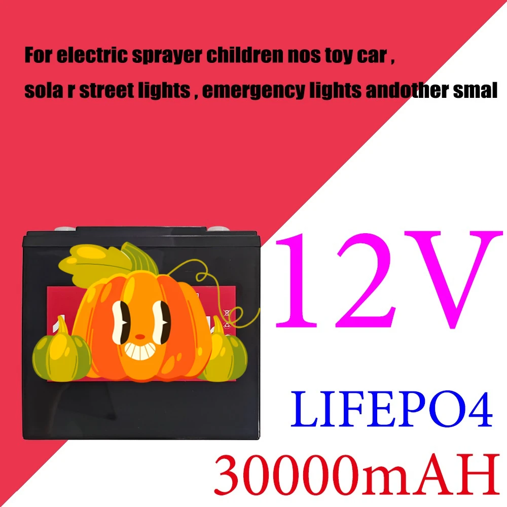 

Аккумулятор LifePo4 12В 30Ач с BMS для солнечных уличных фонарей, ветроэнергетических систем и домашнего использования