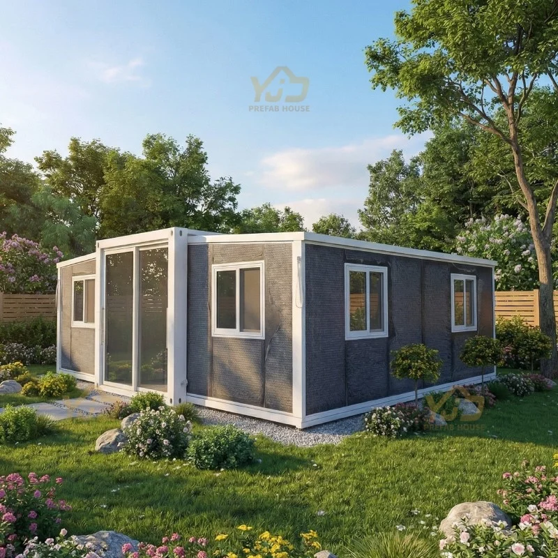 Light Steel Structure Casa Canadese Prefabbricata Per Hotel Villa Customized Portable Container House With Roof