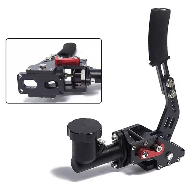 Racing Hydraulic Drift Handbrake Gear Lever With Oil Tank Hydro E-Brake Rally 0.75Bar 3/8-24 Parking Adjustable Brake