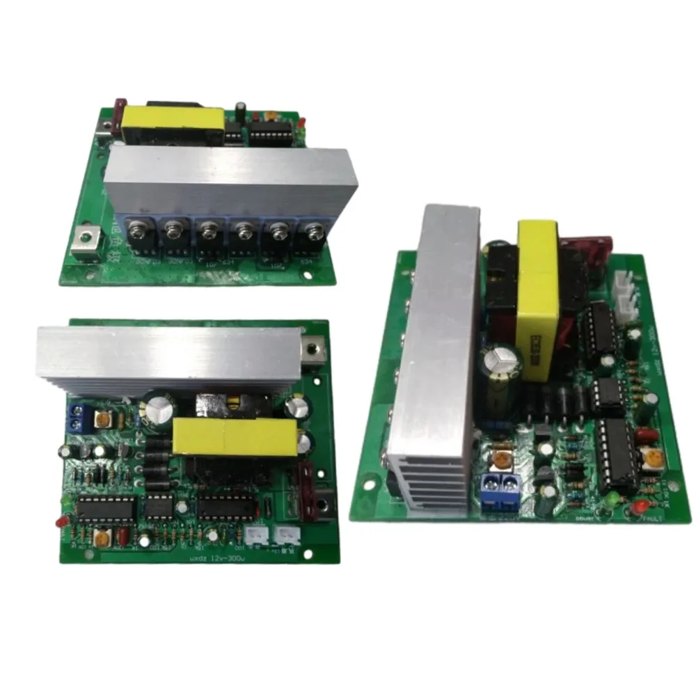 Carte de convertisseur 300W, pilote DC 12V à AC 220V, 12V à 220V, onduleur à onde modifiée, Circuit imprimé, Protection contre les courts-circuits/surcharges