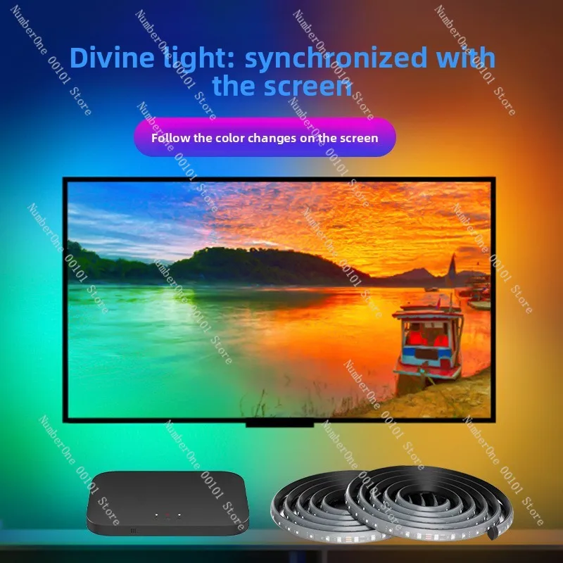 4K HDR HDMI Screen Sync RGB TV Ambient Light Flow Link Backlight Strip