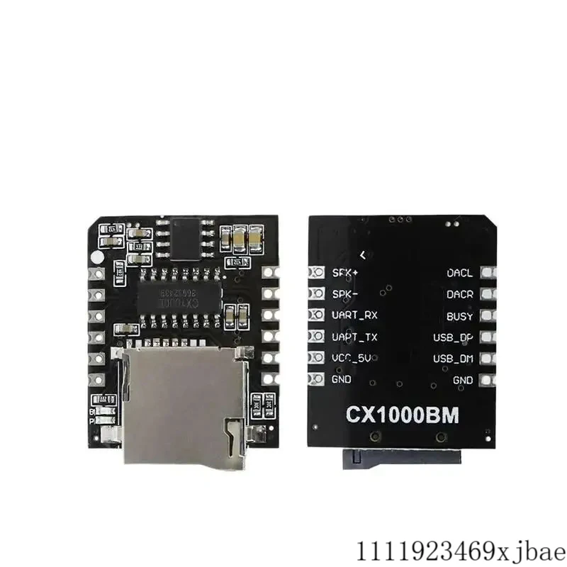 CX1000AM Serial Port Control MP3 Voice Playback Module 32Mbits Microcontroller WAV Voice Broadcast Custom Audio Module