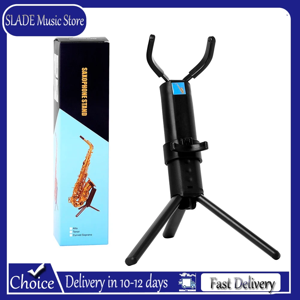 

Alto Saxophone Stand Foldable Professional Stand Metal Legs Portable Tripod Woodwind Musical Instrument Accessories