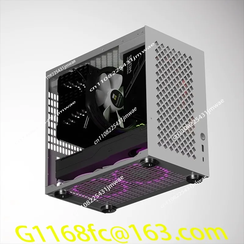 SS30 SS31 40 Side Transparent Portable Case High Appearance ITX Case Compact Small Case SFX