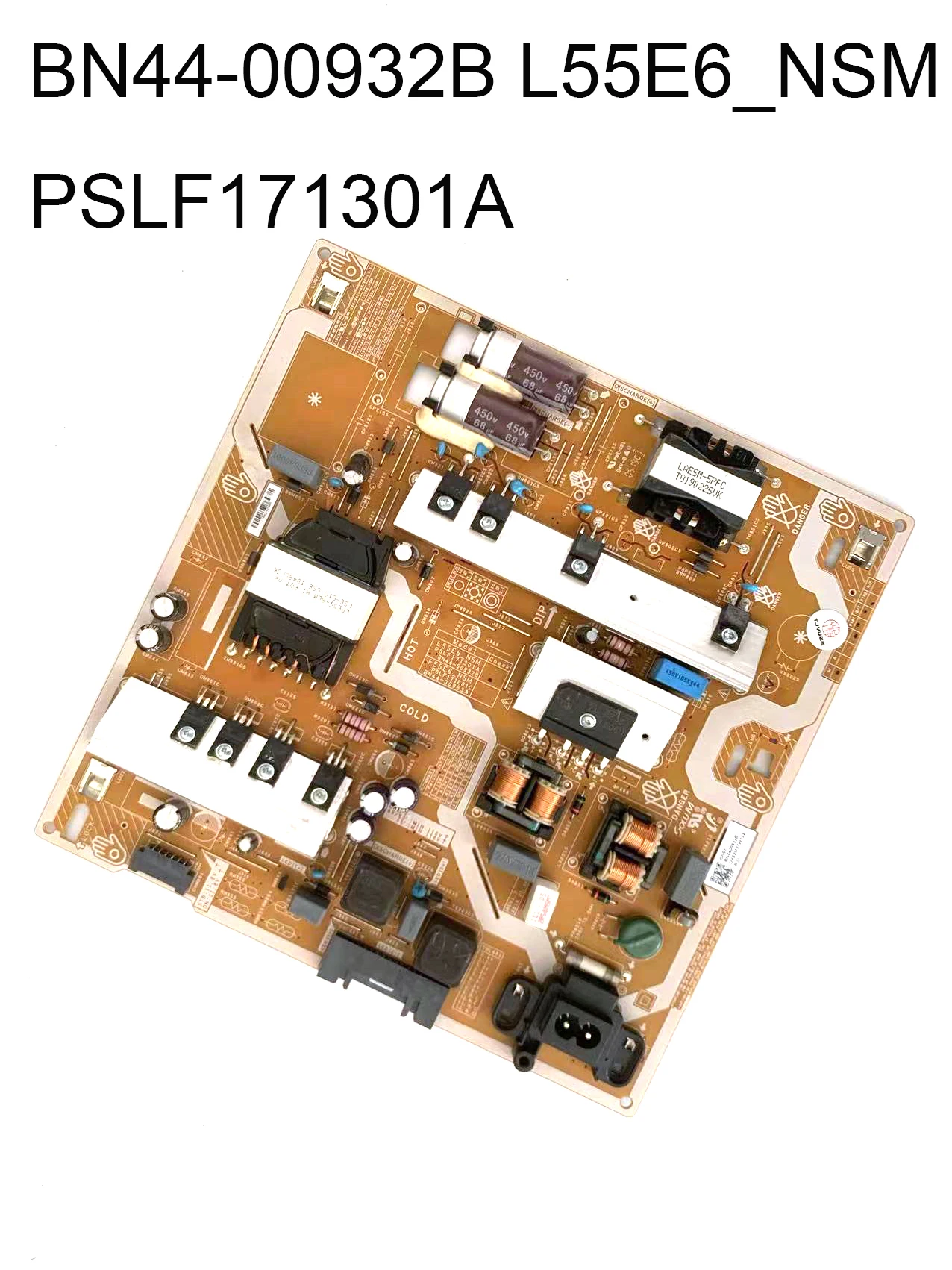 

Genuine BN44-00932B L55E6_NSM PSLF171301A Power Supply Board is for HG49EJ670UB HG49EJ690UB HG50NJ670UF HG50NJ690UF HG55EJ670UB