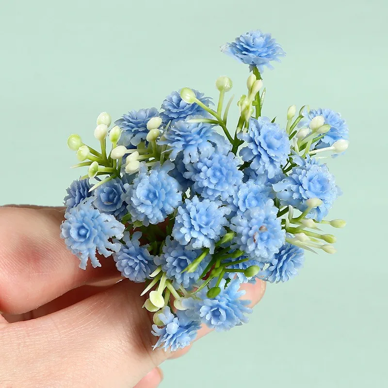20/40Pcs Künstliche Blumen 8CM Gefälschte Blume Für Wohnkultur Hochzeit Ehe Dekorationen Ornamente Handwerk Geschenk Girlande zubehör – Detail 11