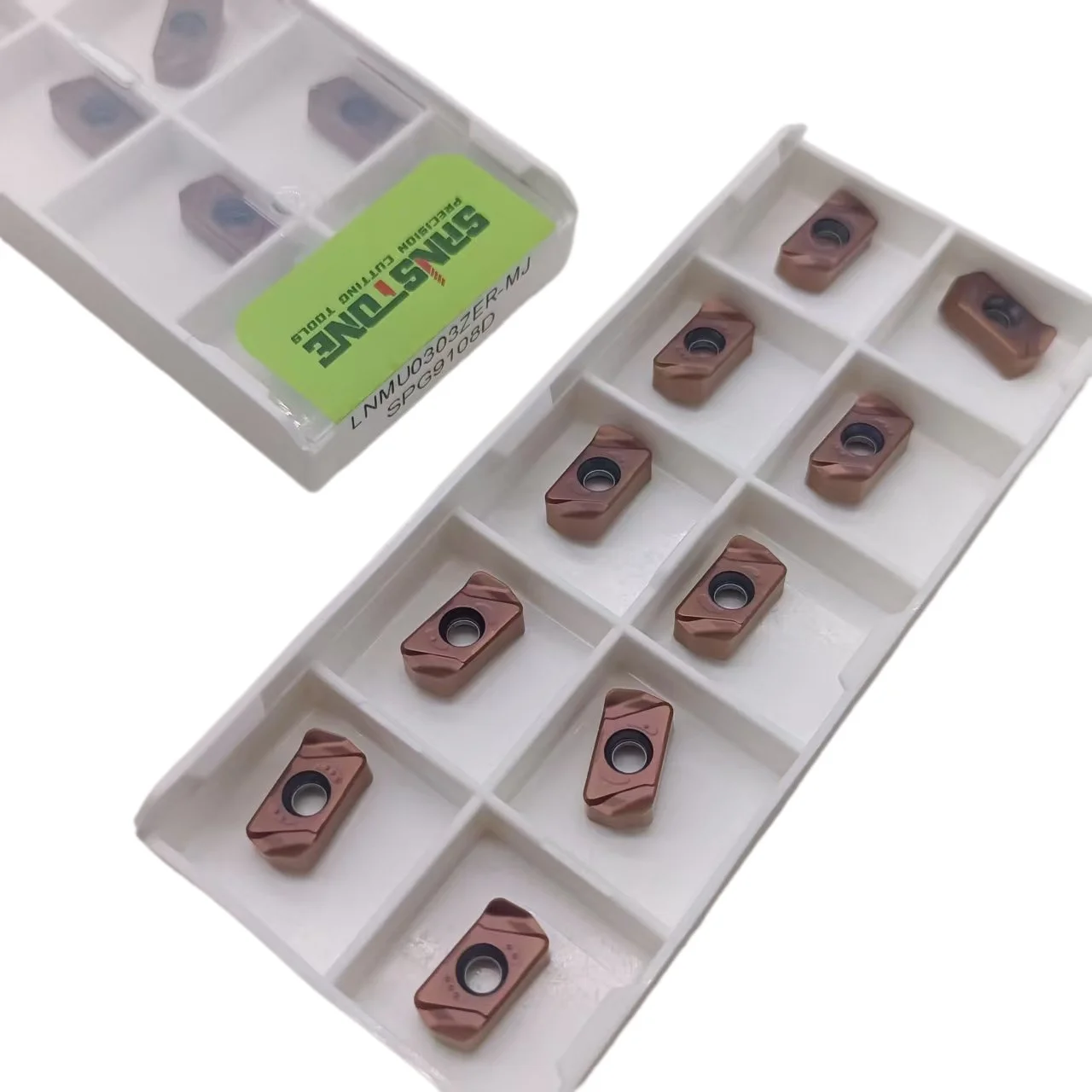 

CNC Milling Inserts LNMU0303 LNMU0303ZER-MJ for Stainless Steel Machining LNMU Carbide Inserts LNMU0303ZER